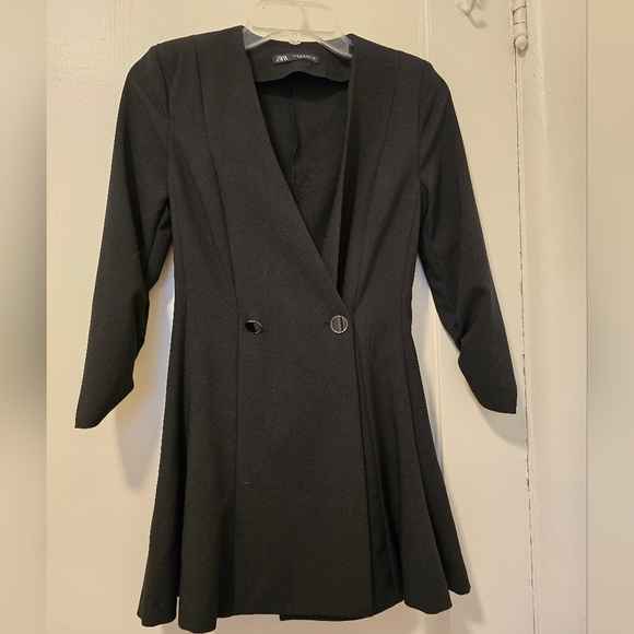 Zara Black Jumpsuit/romper - Picture 3 of 11